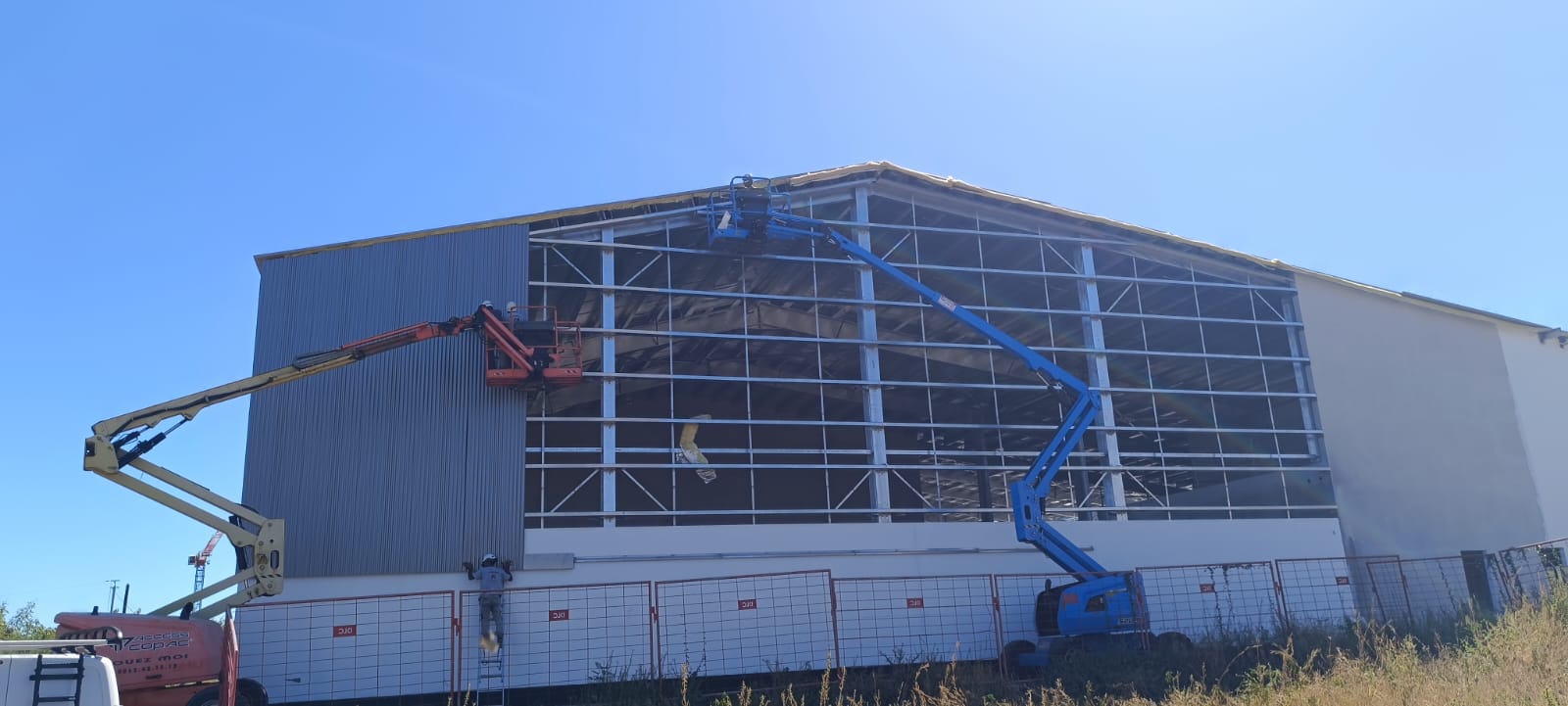 Bardage hangar industriel Le Port Réunion